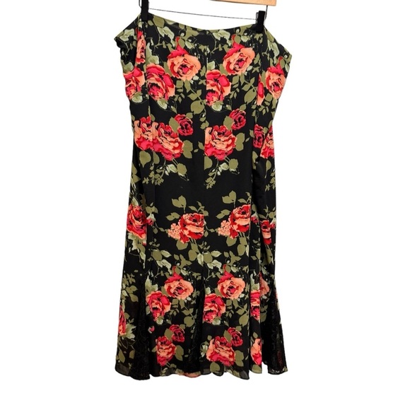 Lane Bryant Floral Maxi Skirt Size 22 - Picture 2 of 6